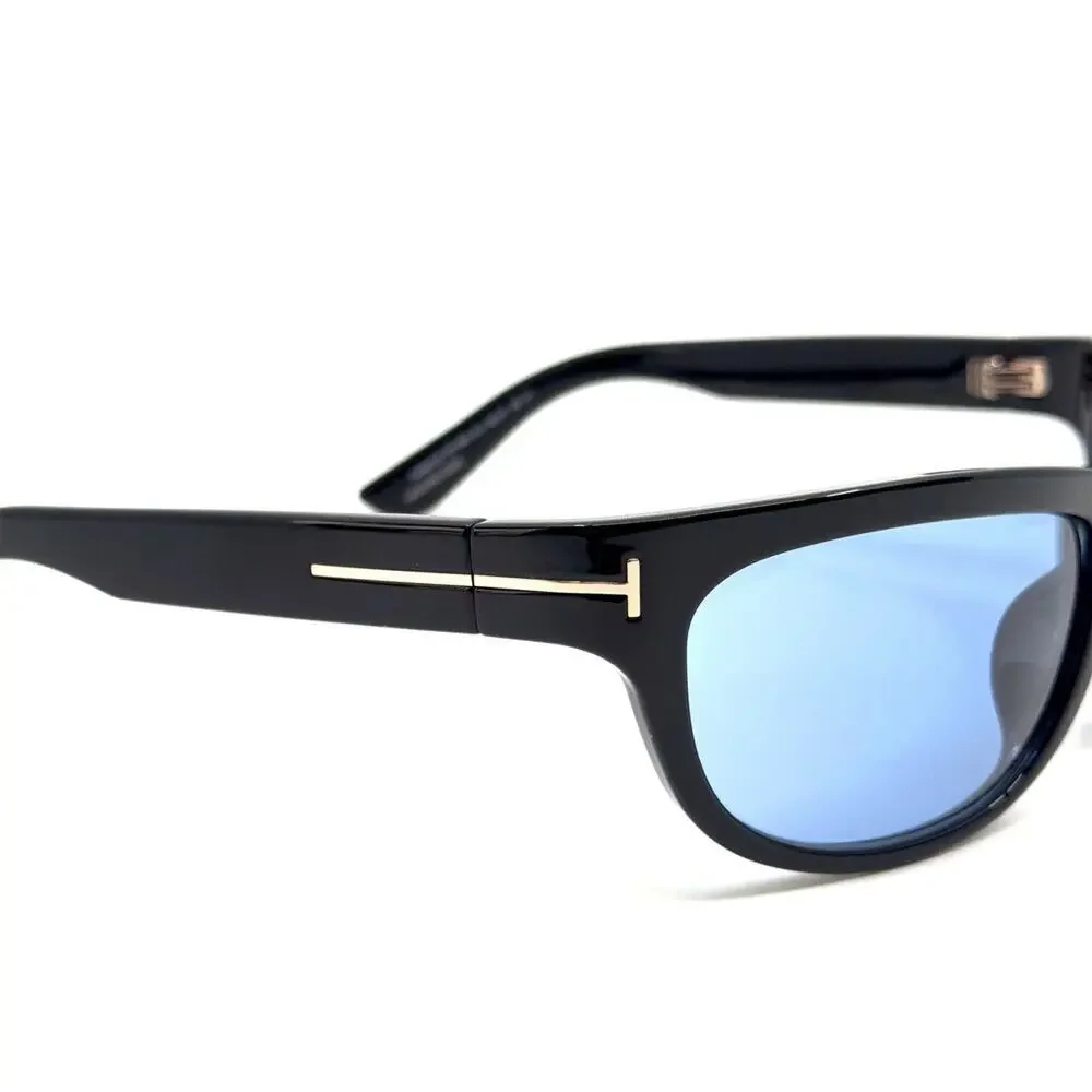 New, TOM FORD Anders-02 Sunglasses TF1363 01V Authentic